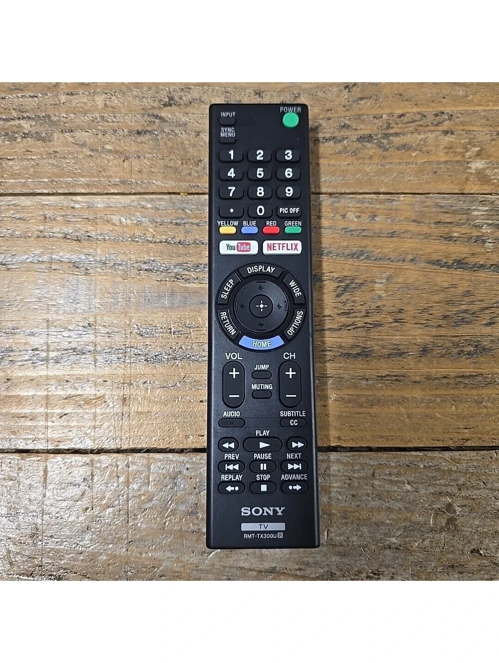 Sony TV Original RMT-TX300U-Remote Control Black EX